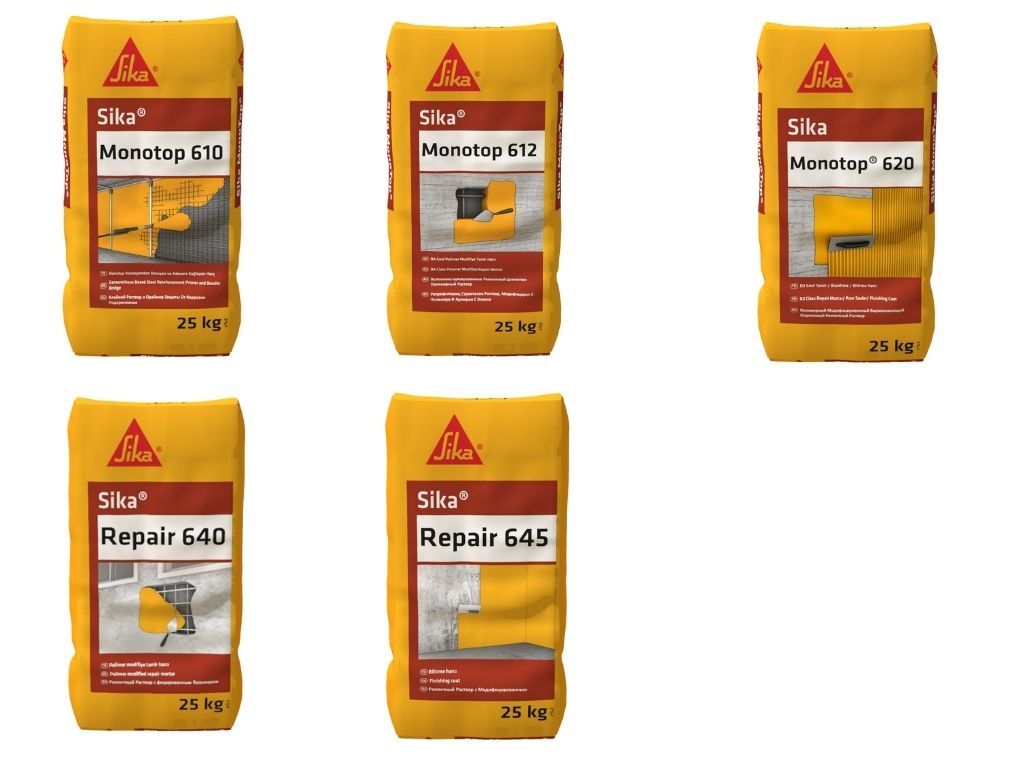 sika tamir harçları