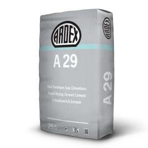 ARDEX A 29 İç ve Dış Mekanlar İçin Hızlı Sertleşen Şap Çimentosu