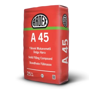 ARDEX A 45 Hızlı, Yüksek Mukavemetli Dolgu ve Tamir Harcı