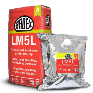 ARDEX LM 5 L Lateks Esaslı Kendiliğinden Yayılan Hafif Zemin Şapı